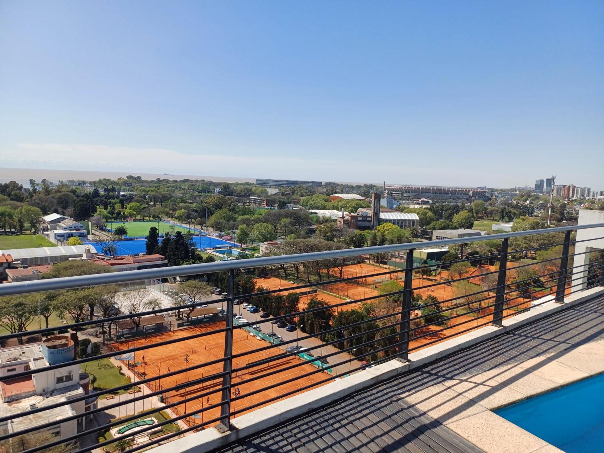 Departamento En Nunez Con Vista Al Rio Avenida Del Libertador *